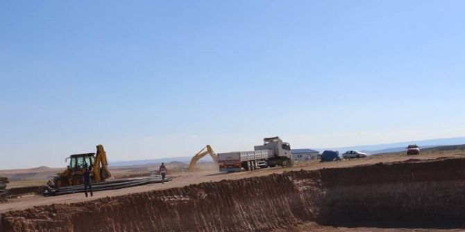 Kaymakam Gözen Cezaevi İnşaatını İncelendi