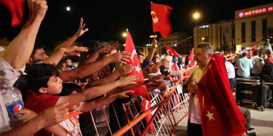 Haliliye Belediyesi Demokrasi Nöbetinin 26’nci Gününde