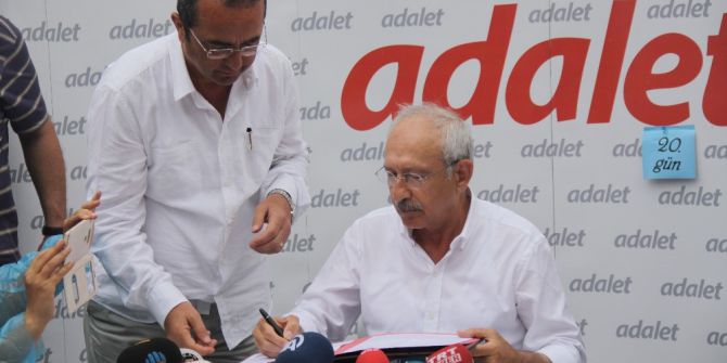 Adalet Yürüyüşünün 20. Günü Başladı