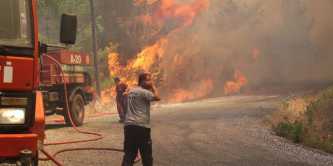 Antalya’nın Ciğerleri Yandı