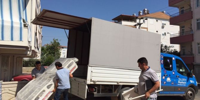 Büyükşehir’in Yardım Eli Manavgat’a Uzandı