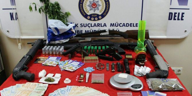 Trabzon’da Uyuşturucu Operasyonu