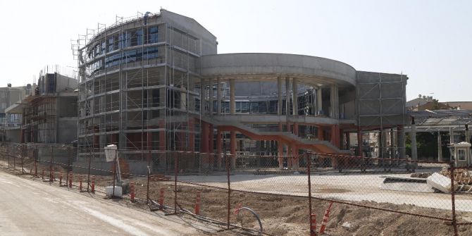 Gölbaşı’nda Zübeyde Hanım Sosyal Tesisleri İnşaatı Hızla Yükseliyor