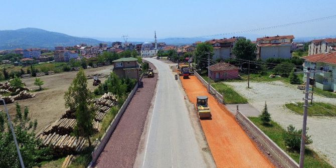Başiskele Galip Erenoğlu Caddesi Genişletiliyor