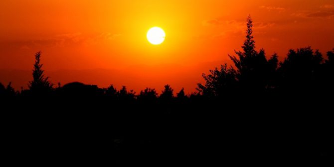 Adana’da Gün Batımı Büyüledi