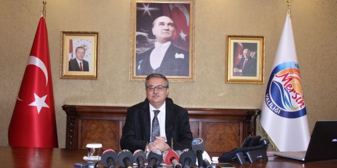 Vali Su, Mersin Basını İle Tanıştı