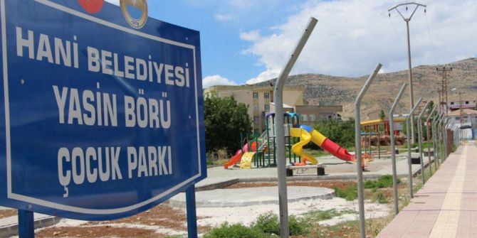 Hani Belediyesi, Çocuk Parklarına Çocuk Şehitlerin İsmini Verdi