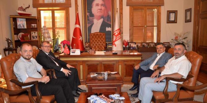 Ak Parti Heyetinden Başkan Yağcı’ya Ziyaret