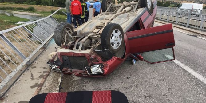 Köprüde Takla Attı