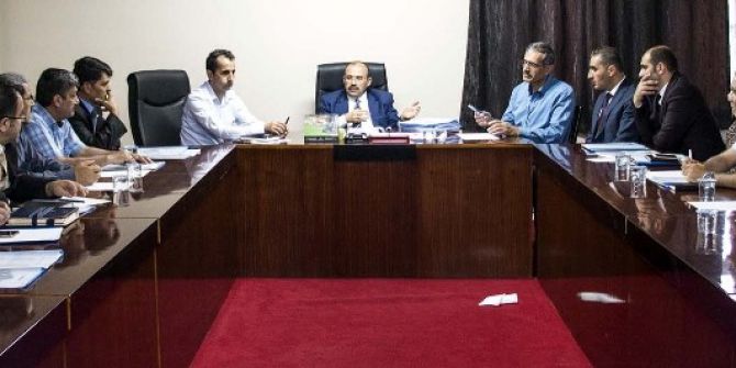 Belediye Başkan Vekili Ustaoğlu Birim Amirlerinden Brifing Aldı