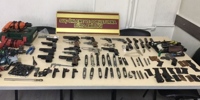 Yasa Dışı Silah Üretenlere Operasyon
