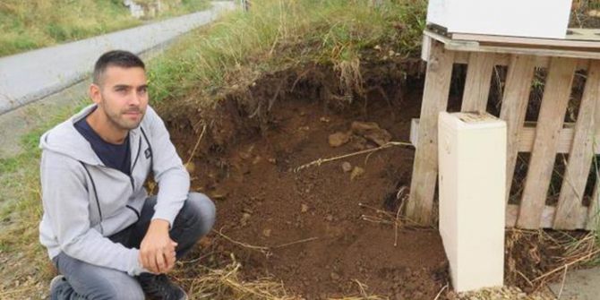 Bahçelerinde İnsan Kemikleri Buldular