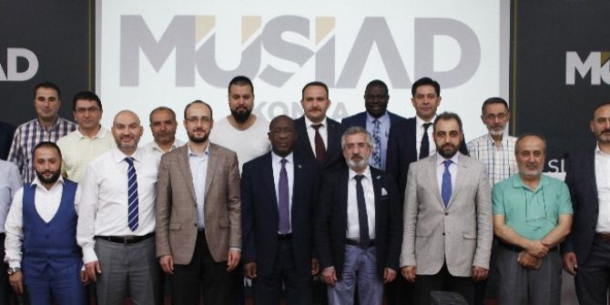Müsiad Konya Şubesi Zambiya Heyetini Ağırladı