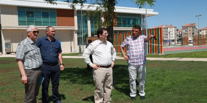 Başkan Yazgı, Tematik Park Alanında İncelemede Bulundu