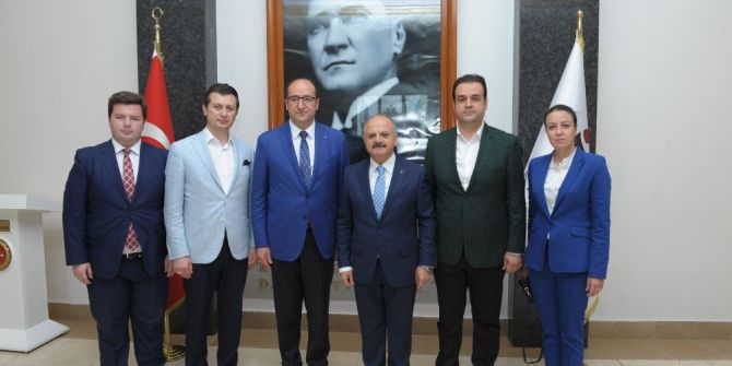 Ak Parti Yöneticilerinden Vali Çakacak’a "Hayırlı Olsun" Ziyareti