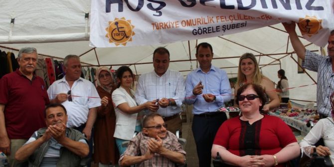 Türkiye Omurilik Felçlileri Derneği Görele Şubesi’nden Kermes