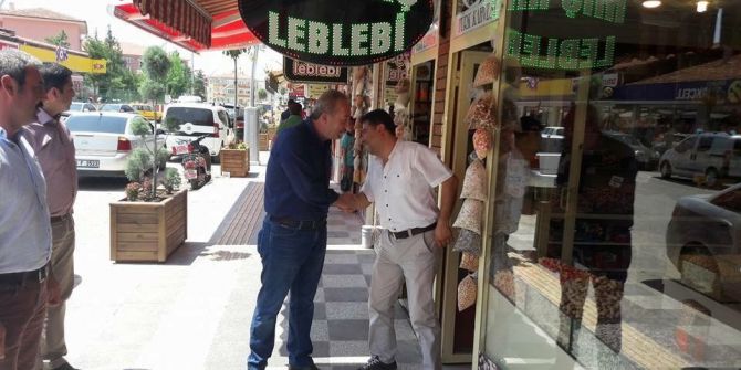 Başkan Şahiner’den Esnaf Ziyareti