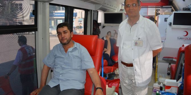 Kızılay’a 2 Günde 109 Ünite Kan Bağışı
