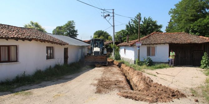 Biga’nın Çavuşköy Mahallesi De Doğalgaza Kavuştu