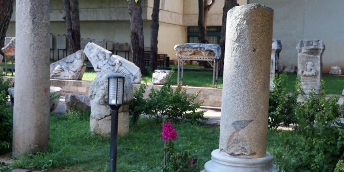 Konak Sütunlar Artık Müzede Sergileniyor