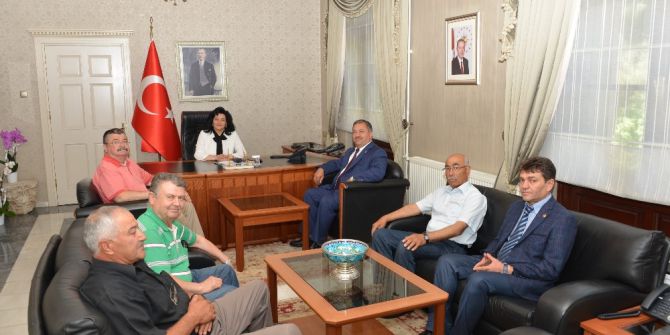 Menteşe Ziraat Odası Yönetimi Vali Civelek’i Ziyaret Etti