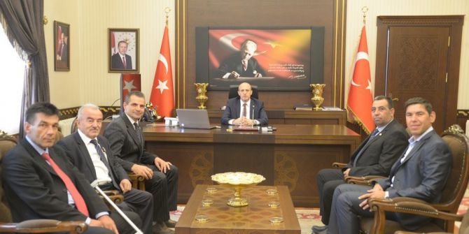 Kırklareli Sakatlar Derneğinden Vali Çiftçi’ye Ziyaret