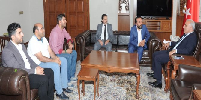 Vangölü Gazeteciler Cemiyet Yönetiminden Vali Zorluoğlu’na Ziyaret