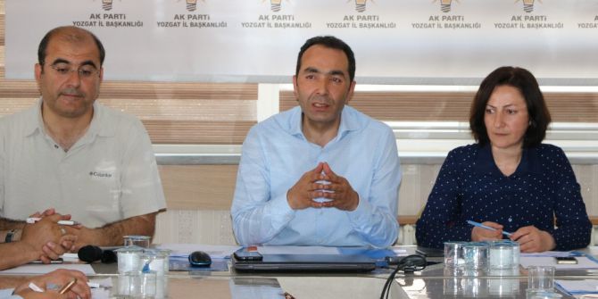 Ak Parti Yozgat İl Teşkilatı’nda Kongre Süreci Başladı