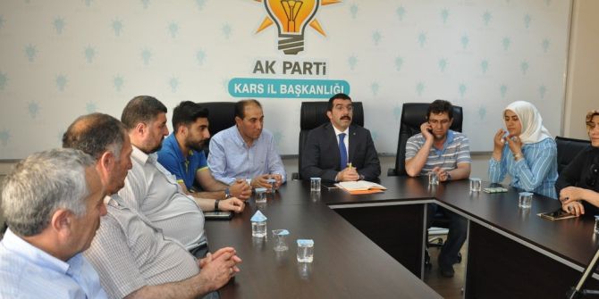 Ak Parti İl Başkanı Çalkın, Değerlendirmelerde Bulundu