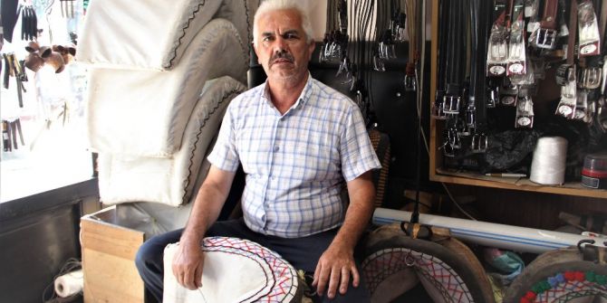 Beypazarı’nın Tek Semer Ustası Mesleğini Yaşatmaya Çalışıyor