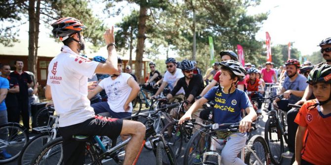 Başakşehir Şamlar Tabiat Parkı Bisiklet Tutkunlarına Açıldı