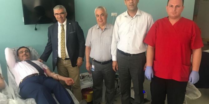 Toroslar Edaş Çalışanlarından Kızılay’a Kan Ve Kök Hücre Bağışı