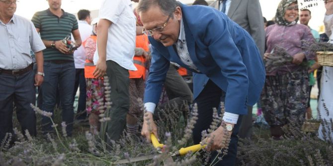 Çiftçi Eğitim Merkezi’nde İlk Hasat Başkan Uğur’dan