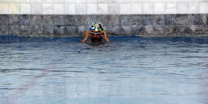 Diyarbakırlı Yüzücü, İyi Bir Derece İçin Gün Sayıyor