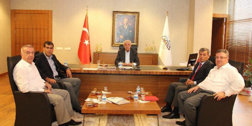 Gümrük Ve Ticaret Bakanlığı Gap Bölge Müdürü Şaşmaz’dan Gaib’e Ziyaret