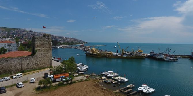 Sinop Çekek Yeri Yenileniyor