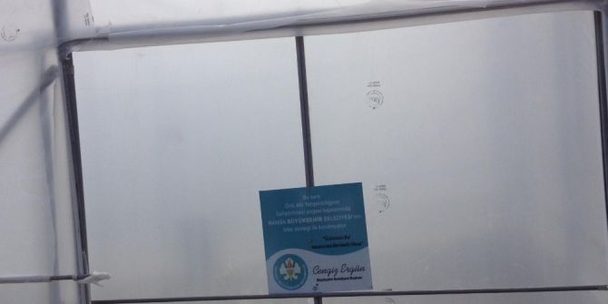 Manisa’da 100 Üreticiye Sera Desteği