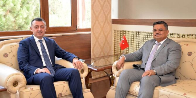 Başkan Yağcı, Vali Büyükakın’a Hayırlı Olsun Ziyaretinde Bulundu