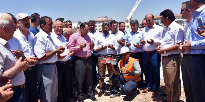 Tbmm Başkanvekili Aydın Okul Temel Atma Törenine Katıldı