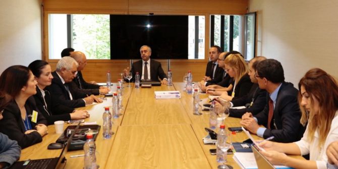 Kktc Cumhurbaşkanı Akıncı Müzakere Heyeti İle Bir Araya Geldi