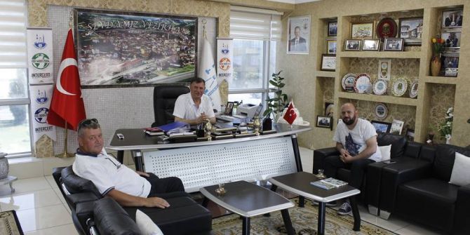 Muhtarlardan Başkan Duymuş’a Ziyaret