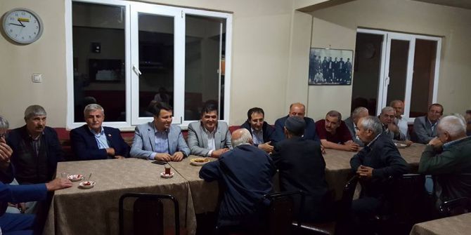 Başkan Yalçın’dan Köy Ziyareti