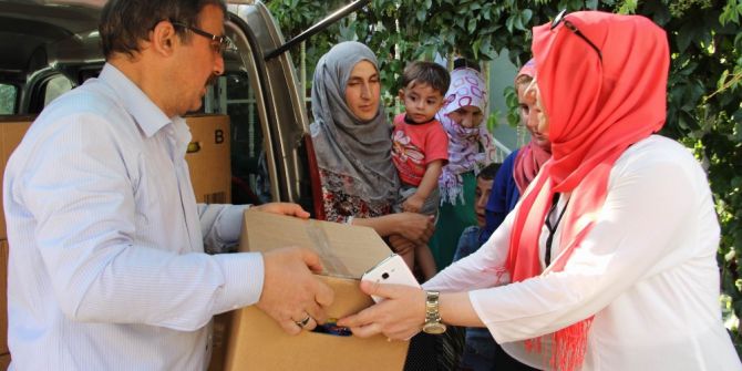 Gıda Paketi Dağıtımı Devam Ediyor