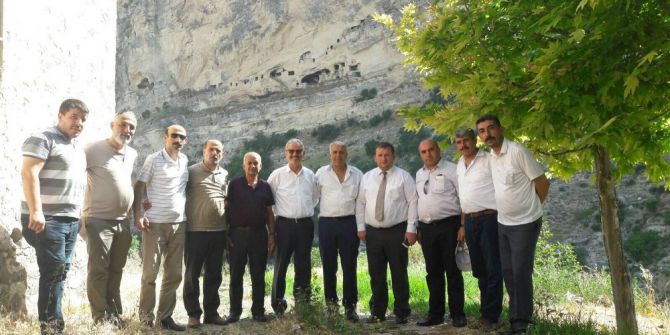 Muhtarlardan Çemişgezek İlçesine Tebrik Ziyareti