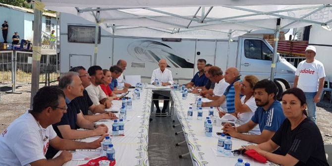 Chp Myk Toplantısı Kılıçdaroğlu Başkanlığında Başladı