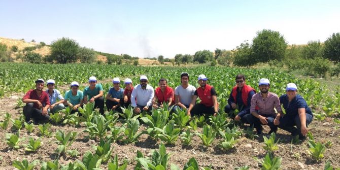 Genç Tarım İşçilerine Tarlada Ziyaret