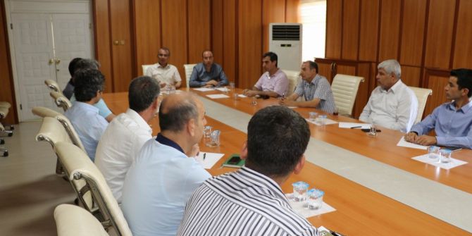 Diyarbakır’da Anız Yangını Toplantısı