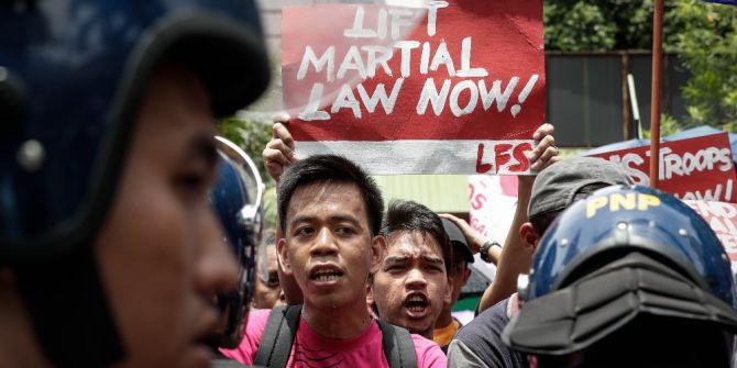 Filipinler Polisi Sıkıyönetimin Uzatılmasını Destekliyor