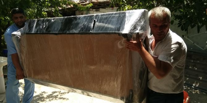 Yangın Mağduru Ailelere Büyükşehirden Yardım Eli