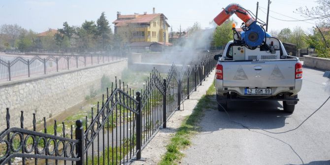 Meram’da Haşereyle Mücadele Çalışmaları Sürüyor